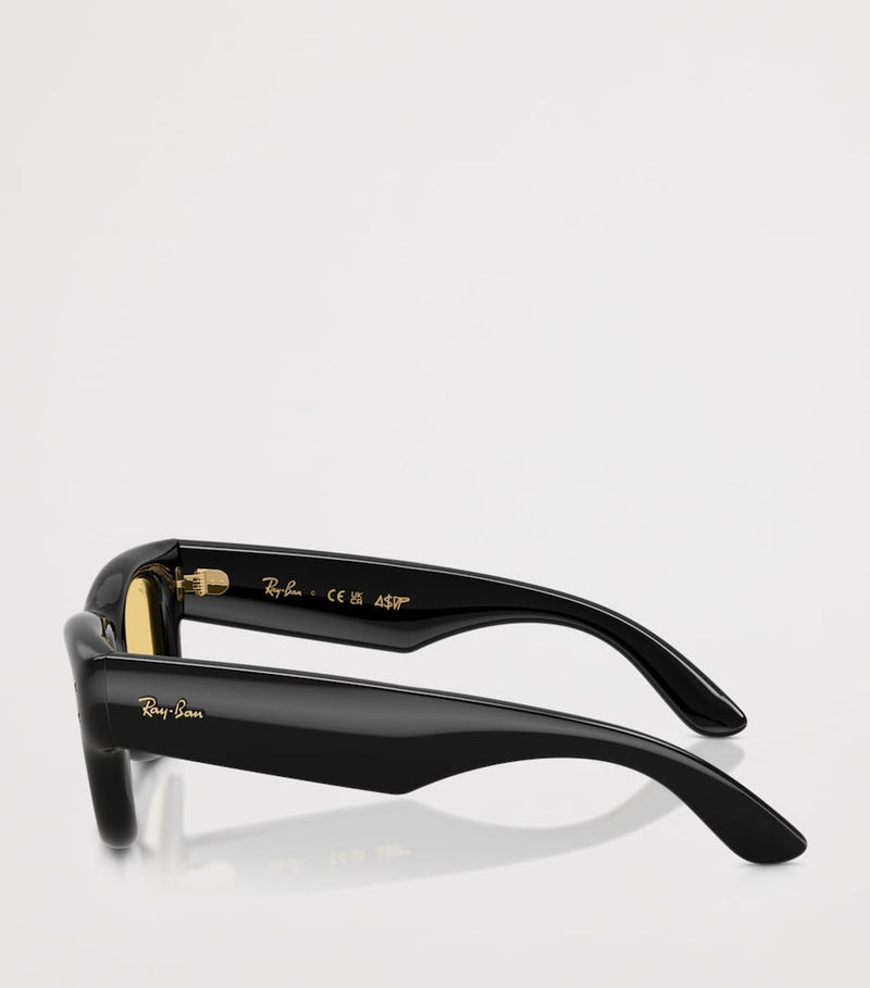 Ray-Ban Wayfarer Puffer Square sunglasses with nylon frame, UK version