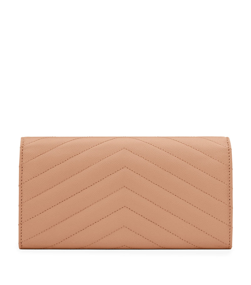 Saint Laurent Envelope leather wallet H11cm W19cm, UK version