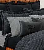 Ralph Lauren leather pierce throw pillow, imported from the UK
