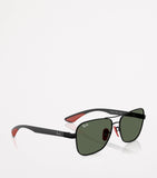 Ray-Ban x Scuderia Ferrari RB8336M square sunglasses, imported from the UK