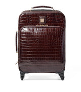 Harrods Aspinal Of London Connaught Full-Grain Leather Cabin Suitcase- Buy online at McGrocer