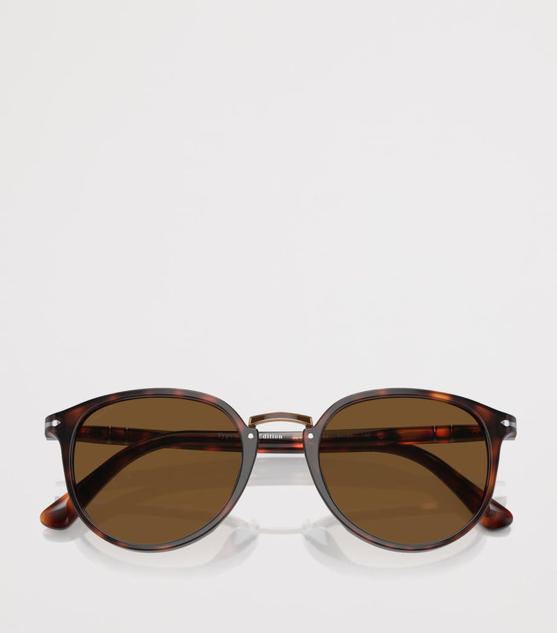 Persol acetate rounded square sunglasses, UK version
