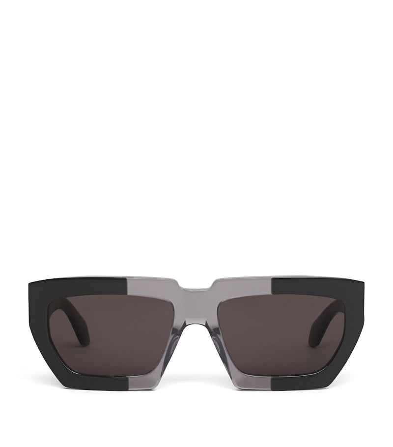 Alaïa acetate rectangular sunglasses, imported from the UK