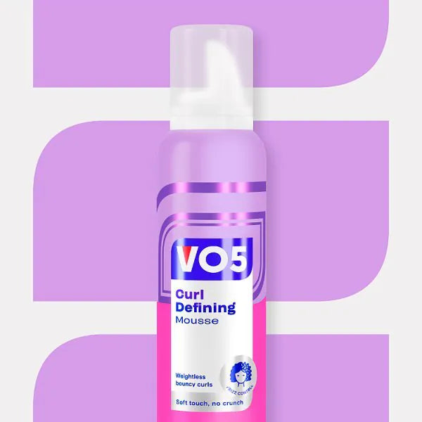VO5 Curl Defining Hair Mousse 200ml (British brand)