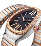 Bvlgari Serpenti Tubogas watch 35mm rose gold stainless steel (British brand)