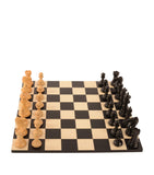 Purling Heritage Ebony V Boxwood chess set, imported from the UK