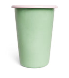 Tasse émaillée multicolore
