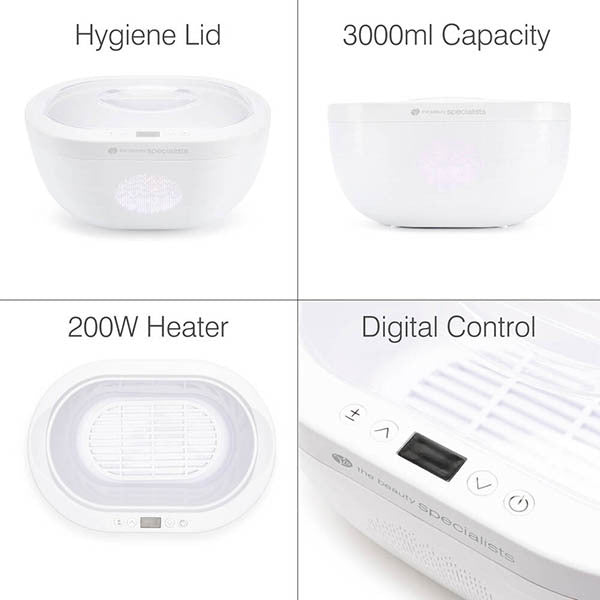 Rio Paraffin Wax Heater with Rose Wax, imported from the UK