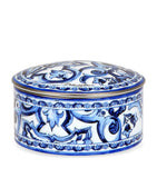 Dolce&Gabbana Casa porcelain Blu Mediterraneo trinket box - British product