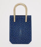 Bvlgari mini galuchat leather Serpentine tote bag (British brand)