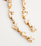 Suzanne Kalan yellow gold diamond Sparkler drop earrings, UK version