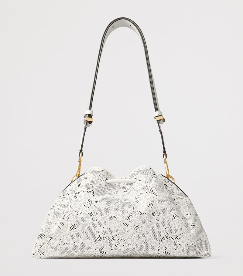 Jimmy Choo medium Cinch leather shoulder bag - British product