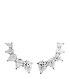 Chopard L'Heure du Diamant white gold diamond stud earrings, imported from the UK