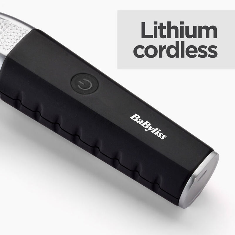 BaByliss lithium power hair clipper with stainless steel blades, UK version