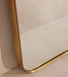 Soho Home wall mirror antique brass H80xW120cm (British brand)