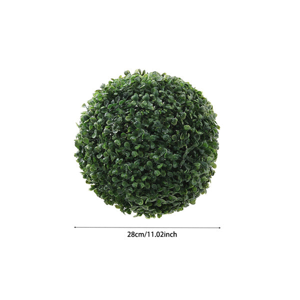 Livingandhome Artificial Boxwood Ball 28cm, UK version