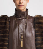 Chloé tassel detail necklace, imported from the UK