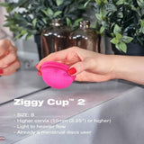 Intimina Ziggy Cup 2 B menstrual disc - British product