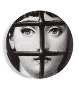 Harrods Fornasetti Tema e Variazioni No. 121 Wall Plate 26cm- Buy online at McGrocer