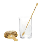 Ralph Lauren Home Garrett mixing glass set, imported from the UK