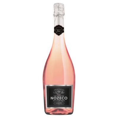 Nozeco Alcohol Free Rosé Sparkling Wine 75cl, imported from the UK