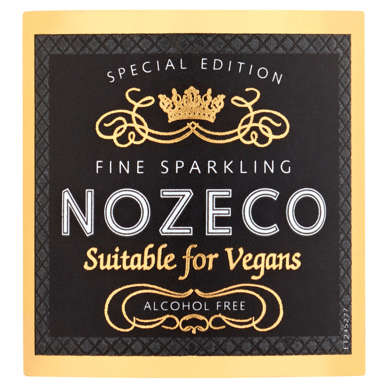 Nozeco alcohol free sparkling drink special edition 20cl, imported from the UK