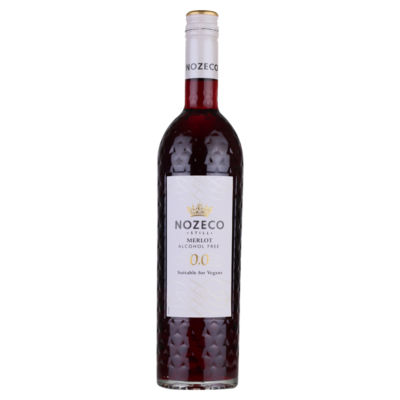 Nozeco Still Merlot de-alcoholised wine 75cl, UK version