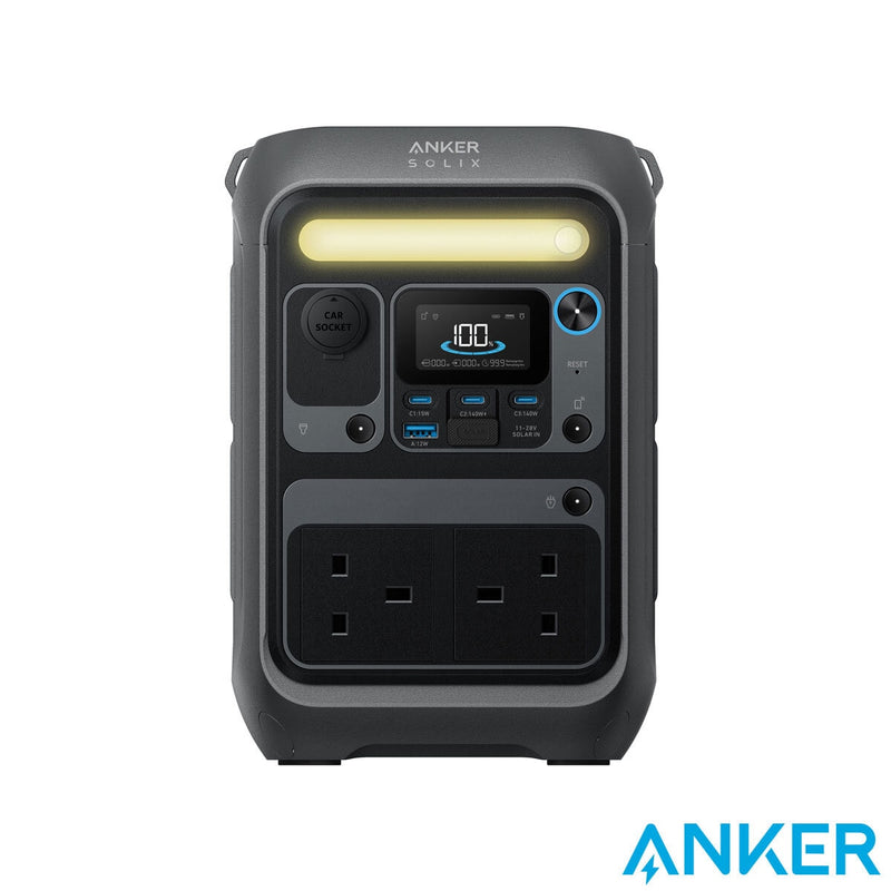 Anker Solix C300X portable power station 90,000mAh - British product