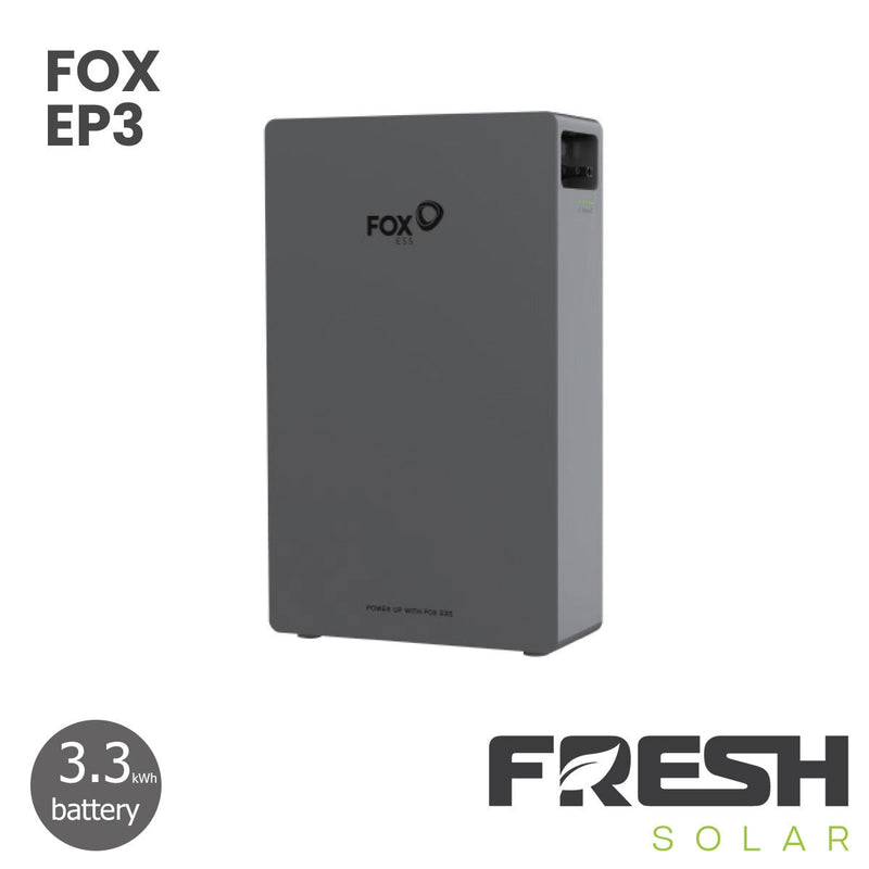Fresh Solar Fox ESS EP3 battery 3.3kW, UK version
