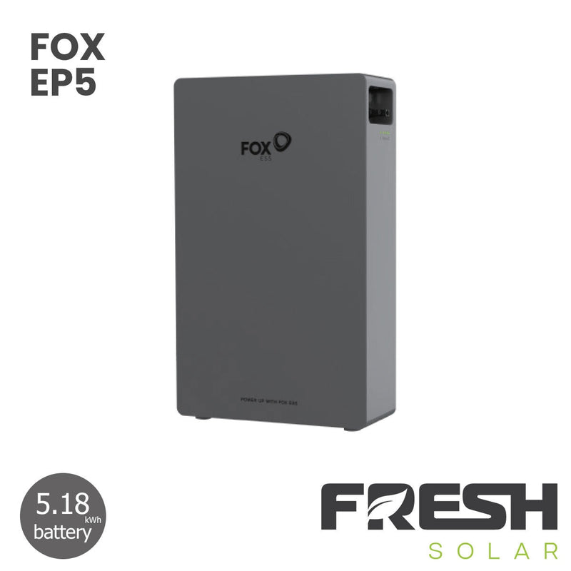 Fox ESS EP5 additional battery 5.18kWh, imported from the UK