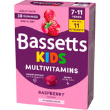 Bassetts kids multivitamin gummies raspberry flavour 30 count - British product