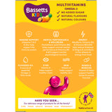 Bassetts Omega 3 tropical gummies 30 pack, imported from the UK
