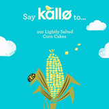 Kallo lightly salted corn cakes 130g, imported from the UK