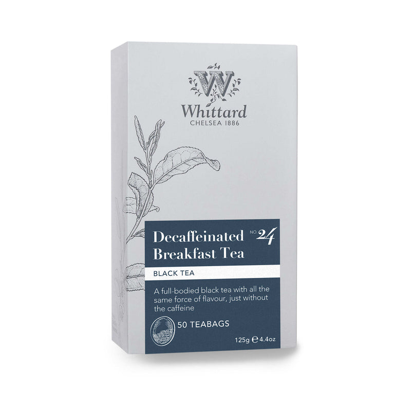 Decaf English Breakfast tea 50 traditional teabags 125g - British product
