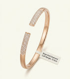 Cartier Panthère de Cartier rose gold bracelet with diamonds (British brand)