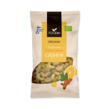 Holland & Barrett Organic Dry Roasted Curry-Lemon Cashews 8x120g- Buy online at McGrocer