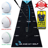 Me and My Golf Breaking Ball 11ft Putting Mat, UK version