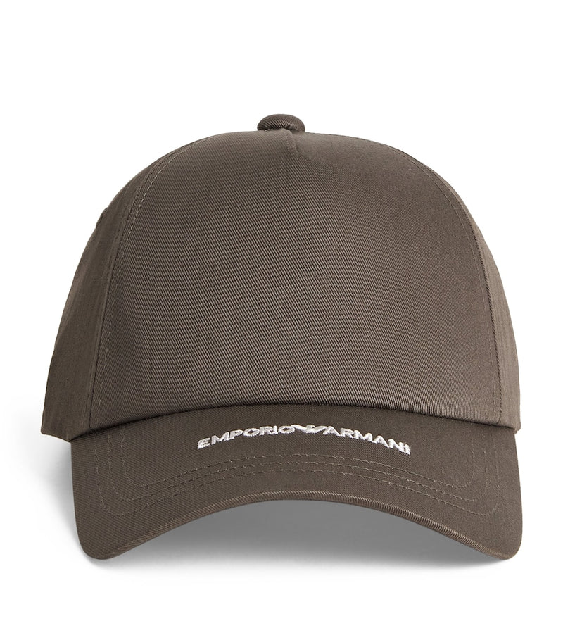 Emporio Armani logo baseball cap, UK version