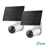Costco UK TP-Link Tapo C460 4K 8MP Solar-Powered Outdoor Security Camera Kit - 2 Pack- Buy online at McGrocer