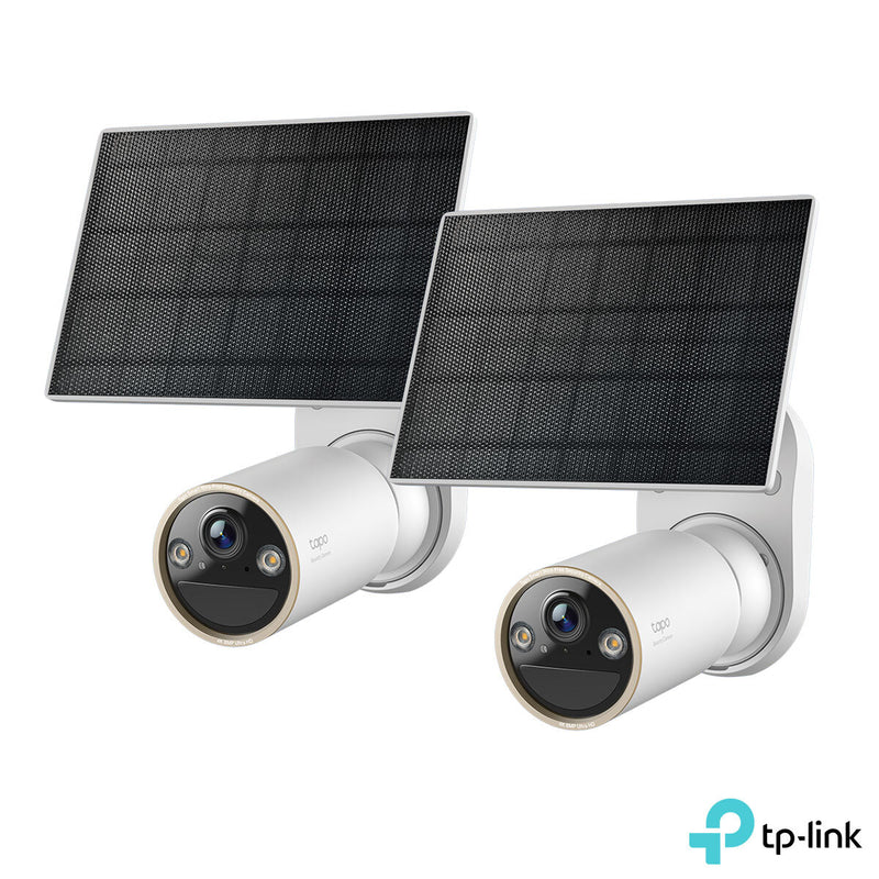 Tapo 4K solar-powered security camera kit 2 pack, UK version