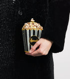 Judith Leiber popcorn clutch Harrods exclusive, imported from the UK