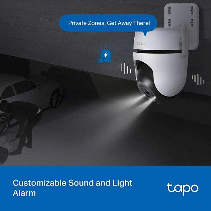 Tapo C520WS 2K 4MP outdoor security camera 2-pack - British product