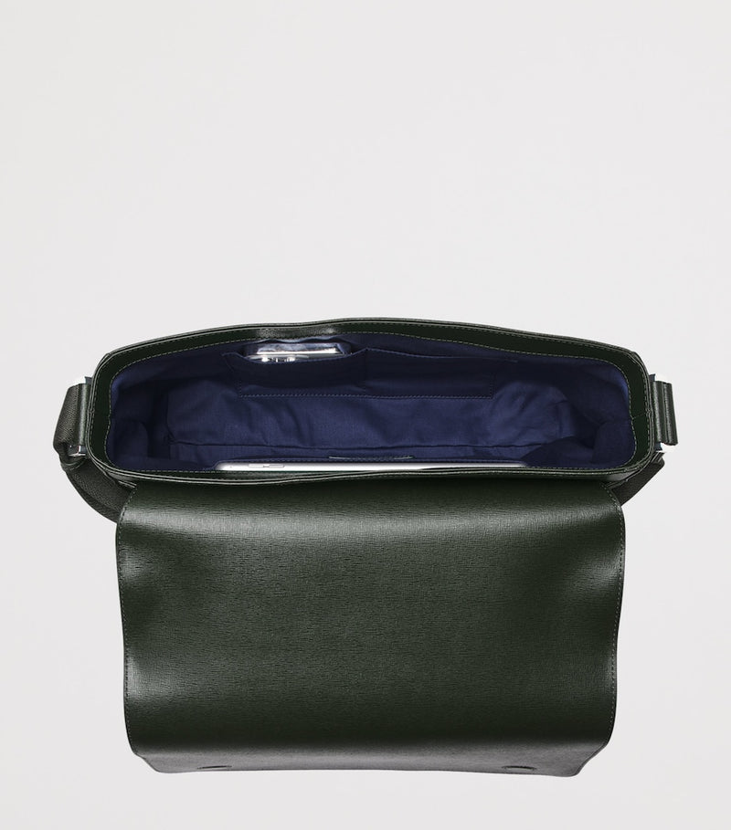 Aspinal of London reporter messenger bag, imported from the UK
