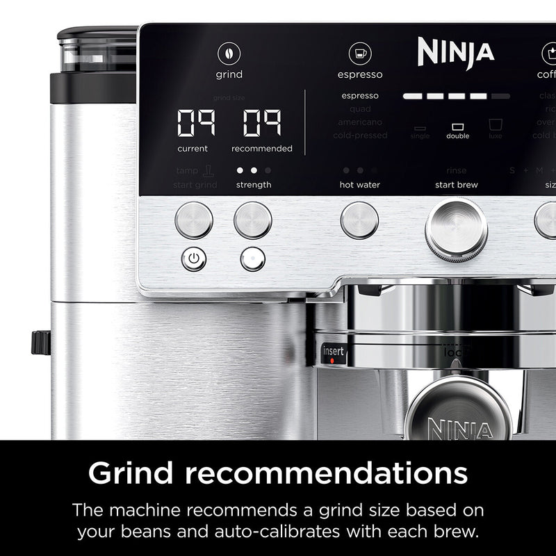 Ninja Luxe Café Premier bean to cup coffee machine (British brand)