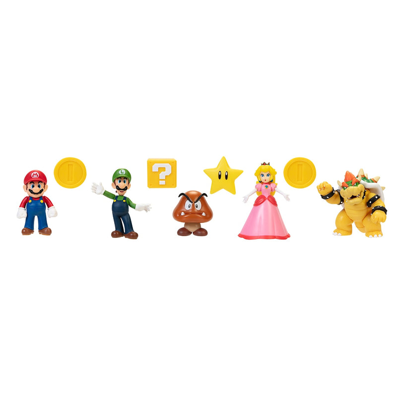 Nintendo Bowser Castle Playset with Super Mario figures, imported from the UK