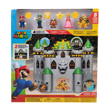 Nintendo Bowser Castle Playset with Super Mario figures, imported from the UK