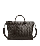 Bottega Veneta Intrecciato leather briefcase - British product