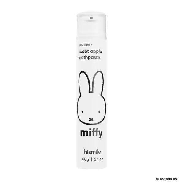 HiSmile Miffy Sweet Apple toothpaste tube (British brand)