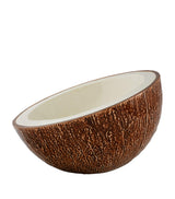 Harrods Bordallo Pinheiro Coconut Salad Bowl 30cm- Buy online at McGrocer