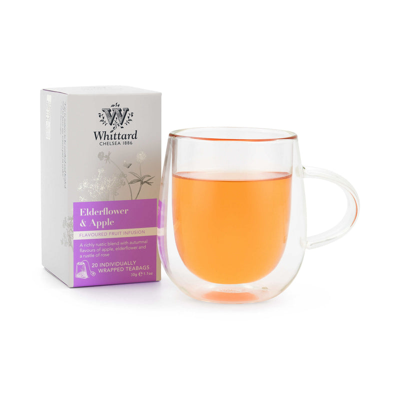 Elderflower apple infusion teabags 30g - British product